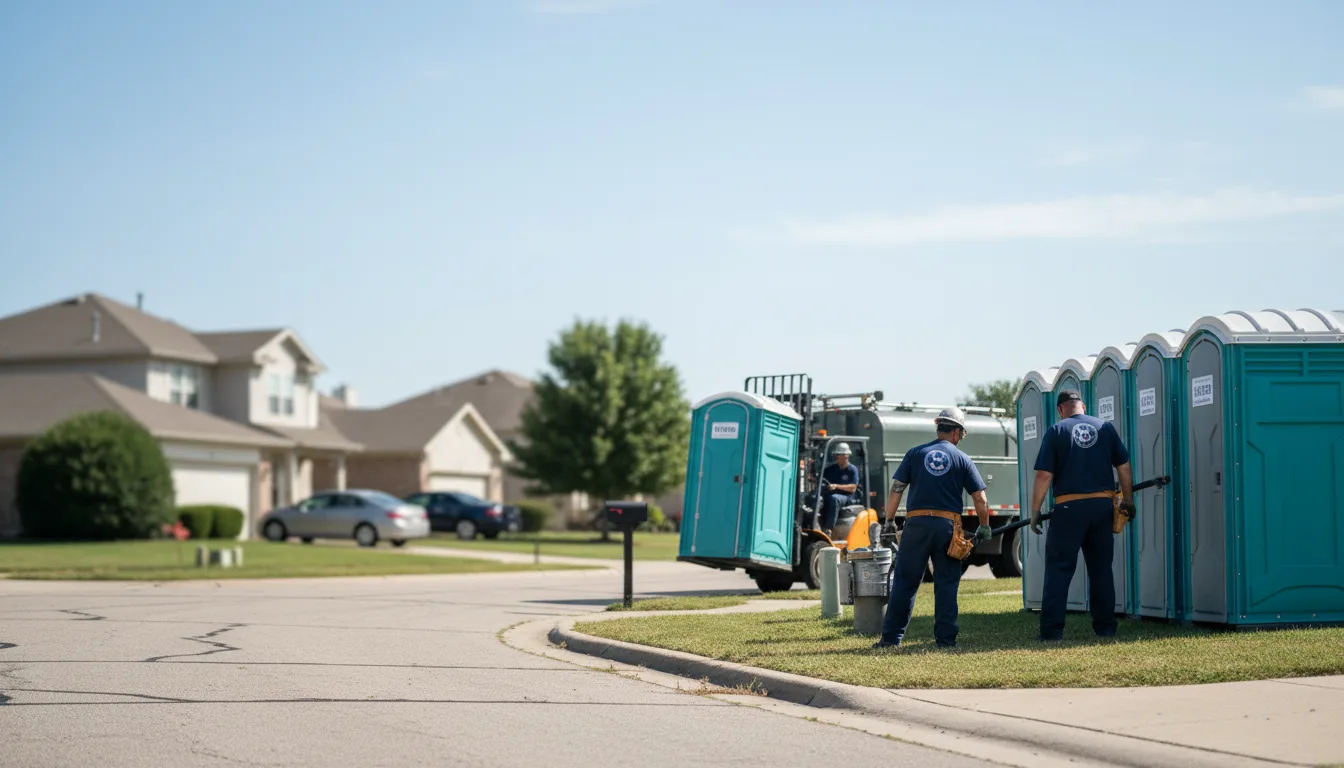 Porta Potty Rental in Hartville, MO near me